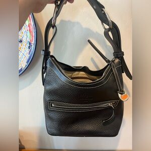 Dooney & Bourke Black Leather Shoulder Bag